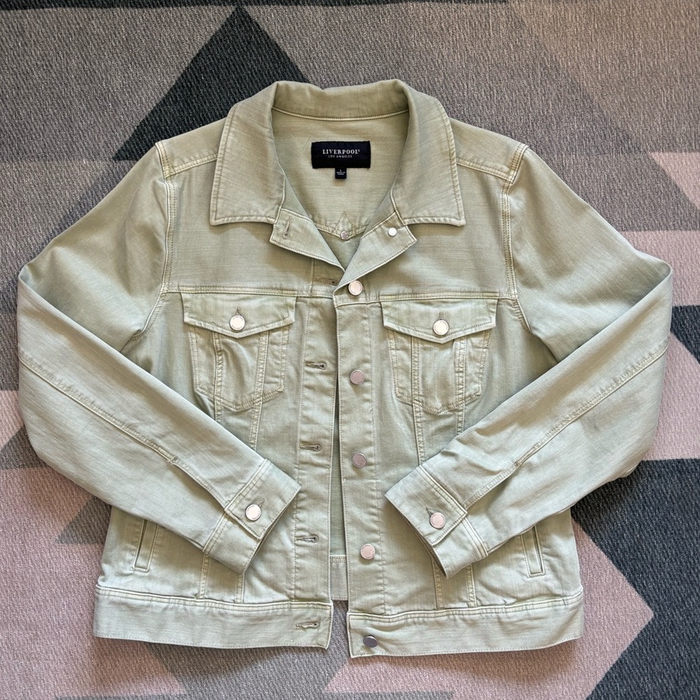Liverpool classic Jean jacket - Green, L